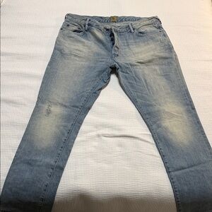 PRPS Men's Faded Blue Slim Jeans
